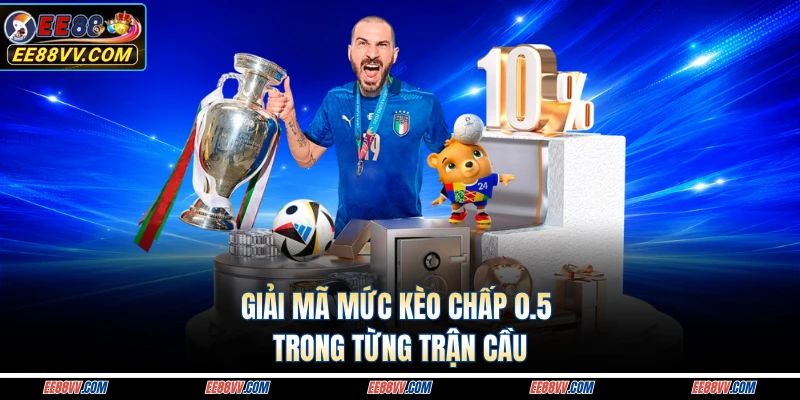 Giải mã mức kèo chấp 0.5 trong từng trận cầu